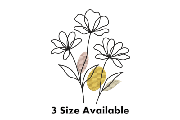 Download Minimal Line Daisies - Line Collection