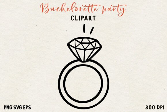 Download Bachelorette Party Line Art Clipart - Line Collection