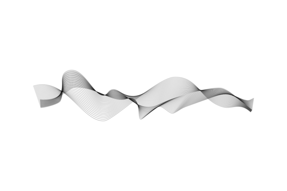 Download Abstract Wave. Smooth Transparent Lines - Line Collection