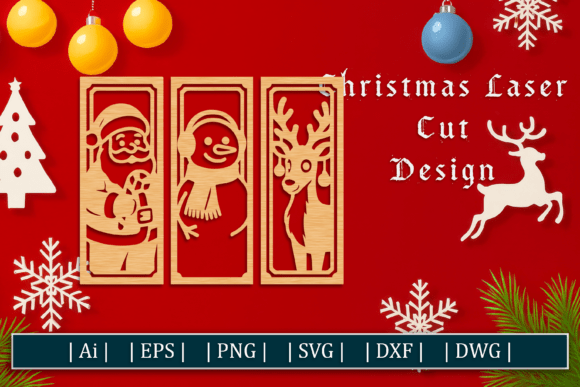 Download Santa Face Line Art Cut File - Line Collection