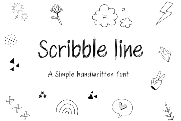Download Scribble Line - Line Collection