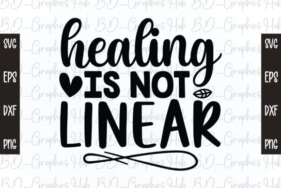 Download Healing is Not Linear SVG - Line Collection