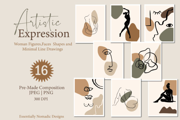 Download Abstract Line Art Illustration - Line Collection