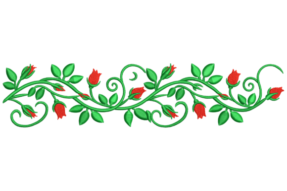 Download Floral Vine Border - Border Collection