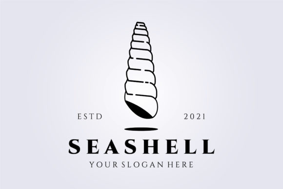 Download Seashell Logo Line Art Premium Shell - Line Collection