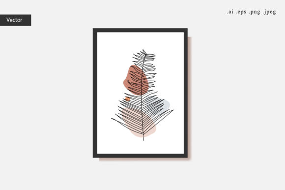 Download Continuous Line Flowers Leaves Art - Line Collection
