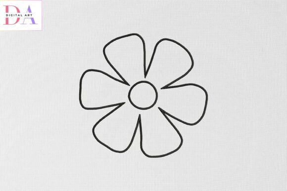 Download Minimal Petal Outline - Line Collection