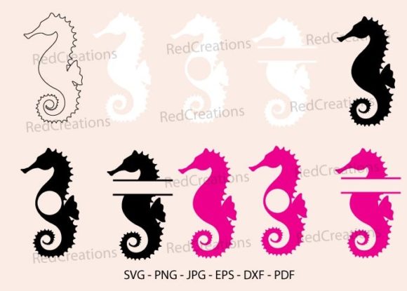 Download Seahorse Svg, Monogram, Sea Horse - Seahorse svg Collection